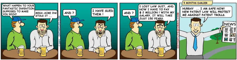 Patented Double Edge Law