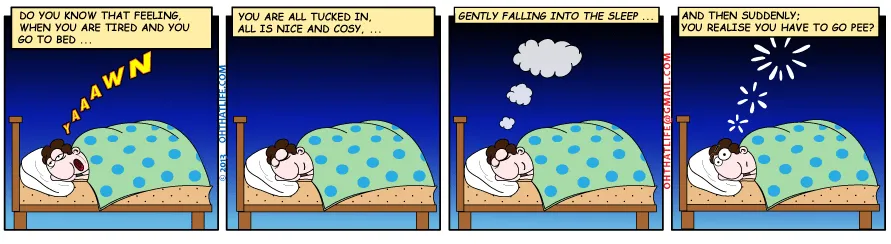 Falling into sleep